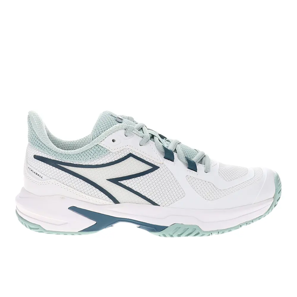 diadora Womens Trofeo 2 Ag Pickleball Tennis Sneakers Shoes - Blue, White