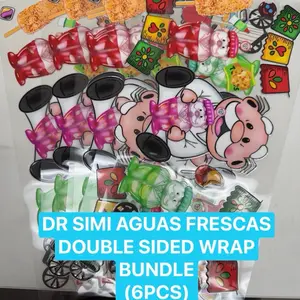 DR SIMI AGUAS FRESCAS DOUBLE SIDE CUP WRAP BUNDLE (6PCS)
