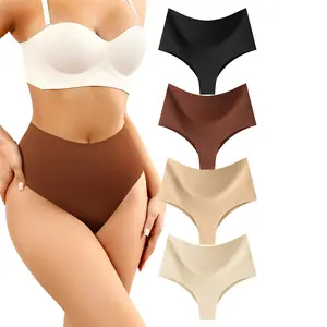 LEVAO Thong Shapewear Tummy Control for Women High Waist Seamless Shaper Panties No Show Postpartum Underwear 4 Pack SpringStatements