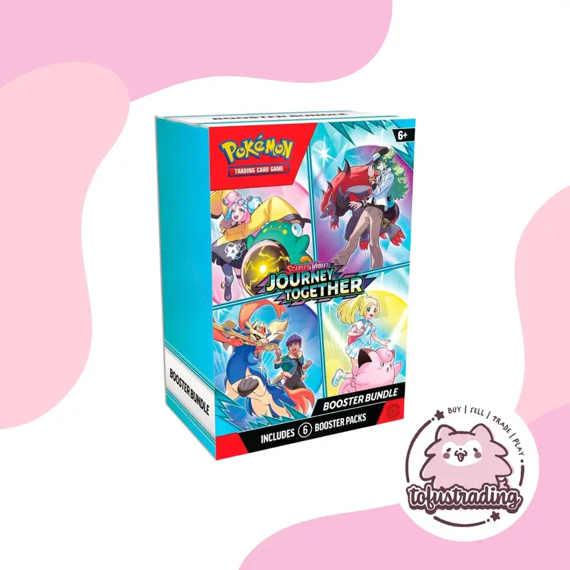 Pokemon TCG: Journey Together Booster Bundle