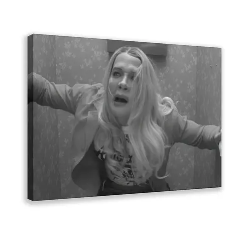 Funny Movie White Chicks Bathroom Wall Art Poster Print, Toilet Humour Photography Black And White, Vintage Modern Home Décor, Comedy Gift