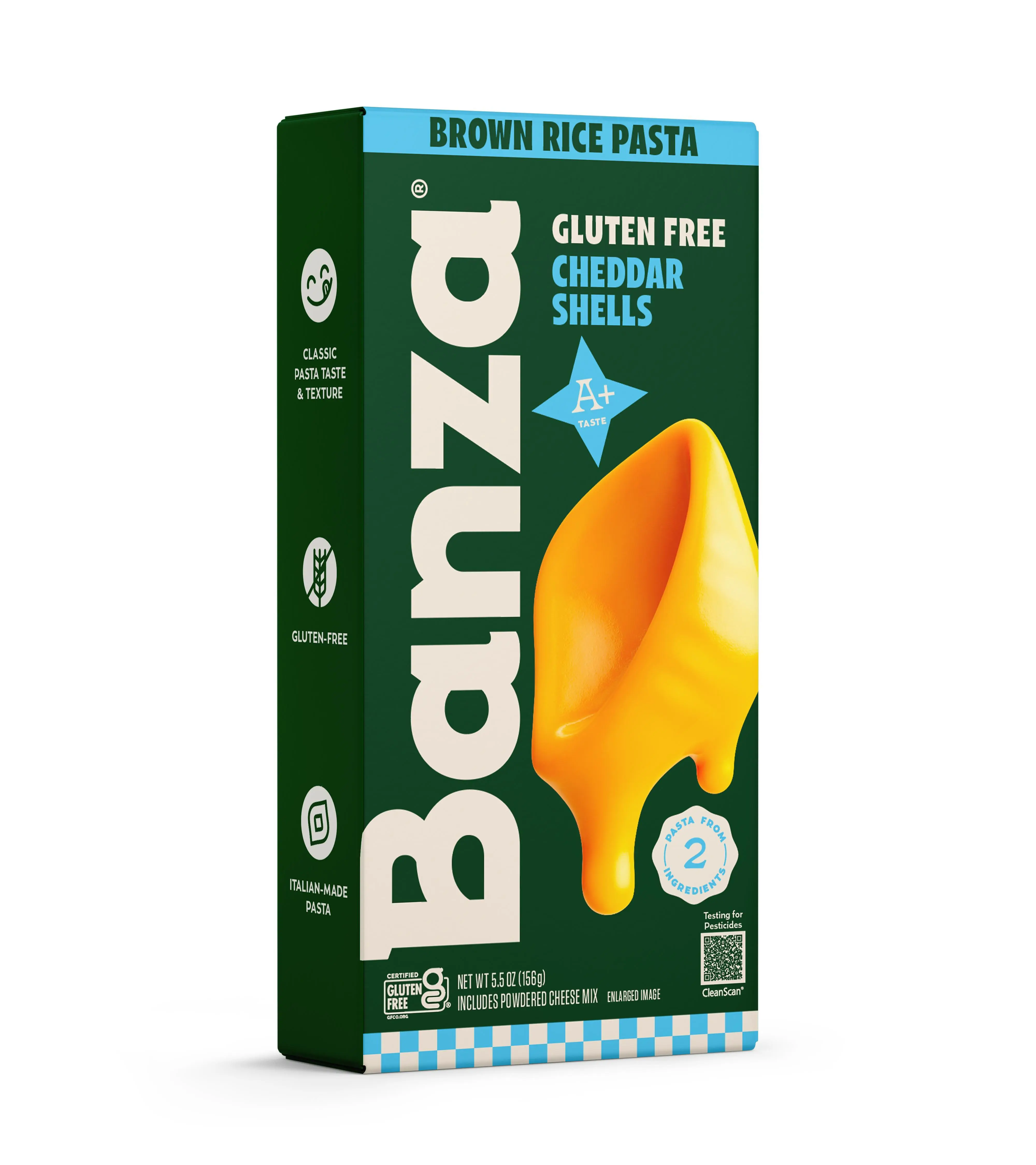 Banza Brown Rice Cheddar Shells Mac & Cheese