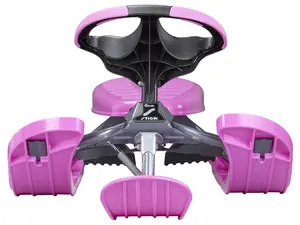 SnowRider PRO Pink Steering Sled BMX Snow Sled Ski Board