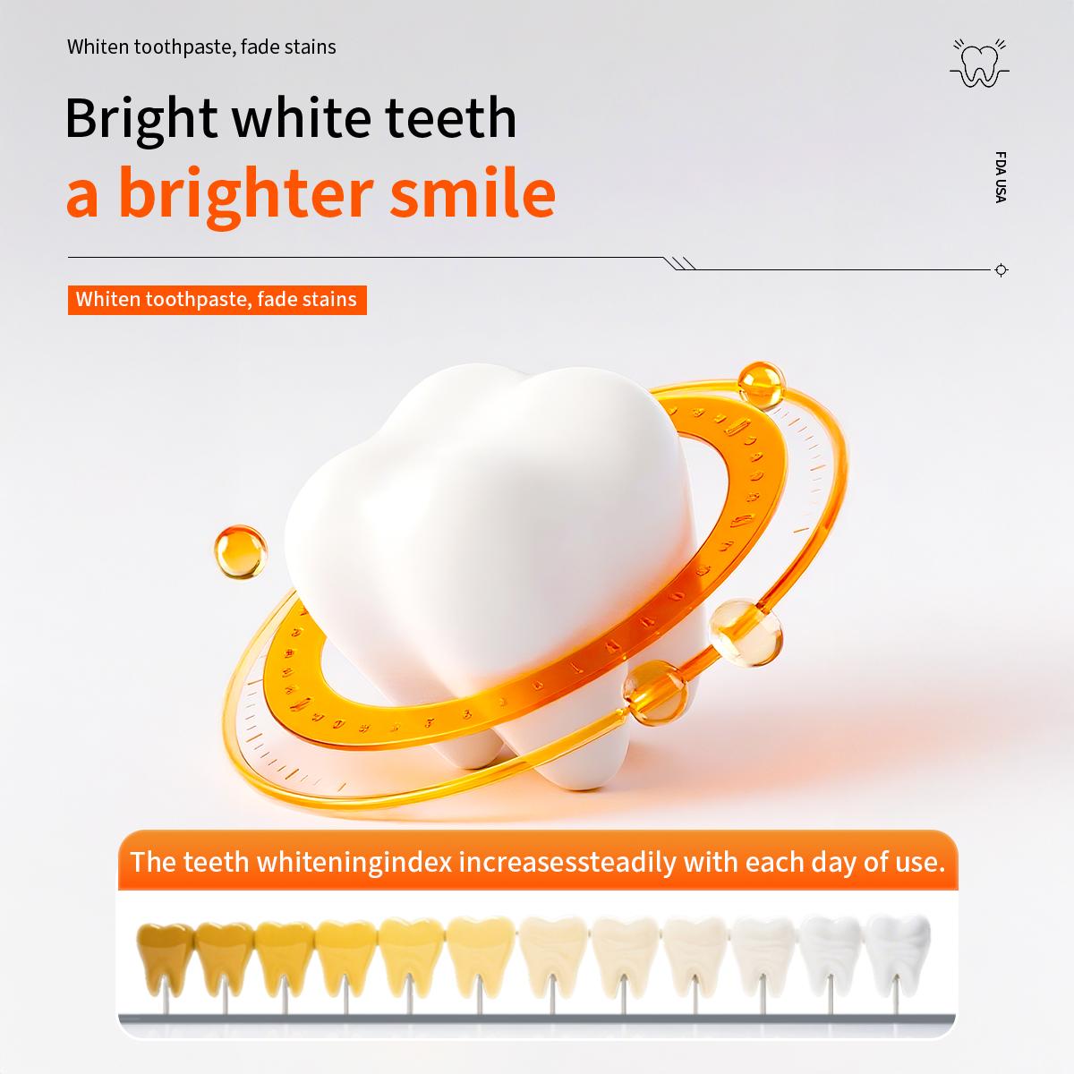 KUGIG Whitening & Gum Care Toothpaste – Fluoride-Free Sensitive Formula for Brighter Teeth, Healthier Gums & Fresh Breath