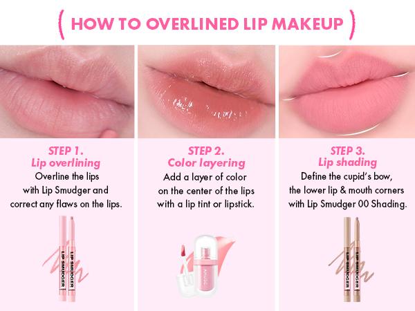 [AMUSE Seoul Official] LIP SMUDGER | 6 Shades lip liner