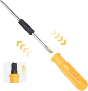Detachable Screwdriver Set – Flathead & Phillips Head Multi-Size Set | Modular Handle Design | Home Repair Tools