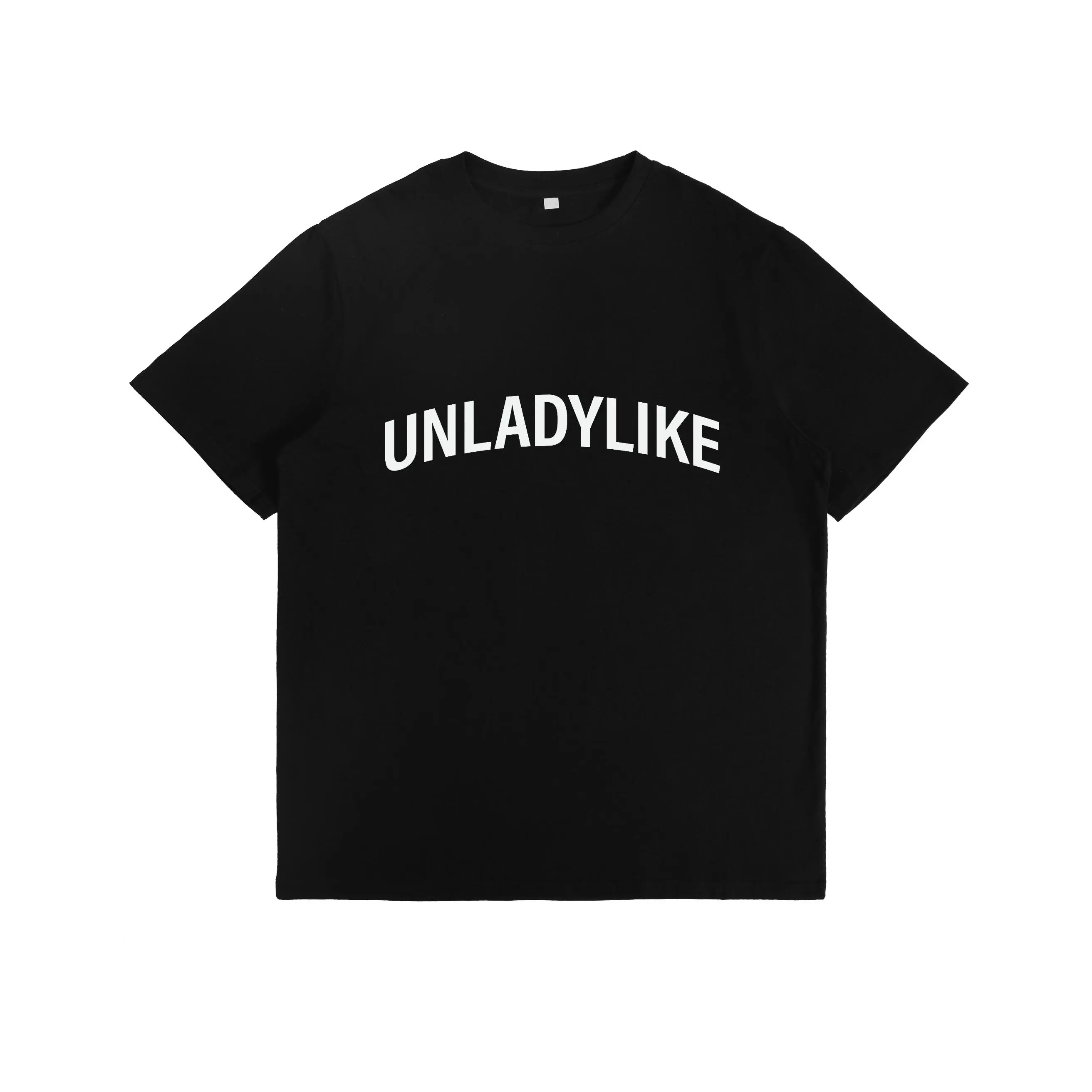 Bold And Edgy T - Shirt With A Feminist - Inspired Word: "Unladylike"
