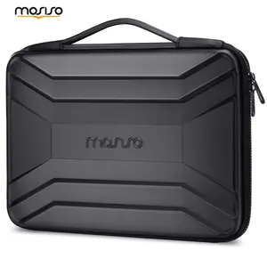 MOSISO 13.3-17.3 Inch Hard Shell Laptop Case with Handle Waterproof Shockproof EVA Sleeve for MacBook Air Pro HP Dell Lenovo ASUS 13-14 Inch Computer Carrying Case for Work Travel Office Black