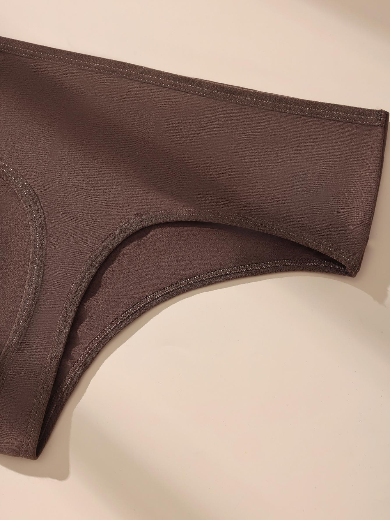 Hotcom Women's High Waist Seamless Thongs, Tummy Control Lady Panty, Soft Stretchy Fabric No-Show T-Back Bikini Panties, Comfortable Fit Everyday Wear, 4Pcs Pack S-3XL Hotcom Women's High Waist Seamless Thongs, Tummy Control Lady Panty, Soft Stretchy Fabric No-Show T-Back Bikini Panties, Comfortable Fit Everyday Wear, 4Pcs Pack S-3XL