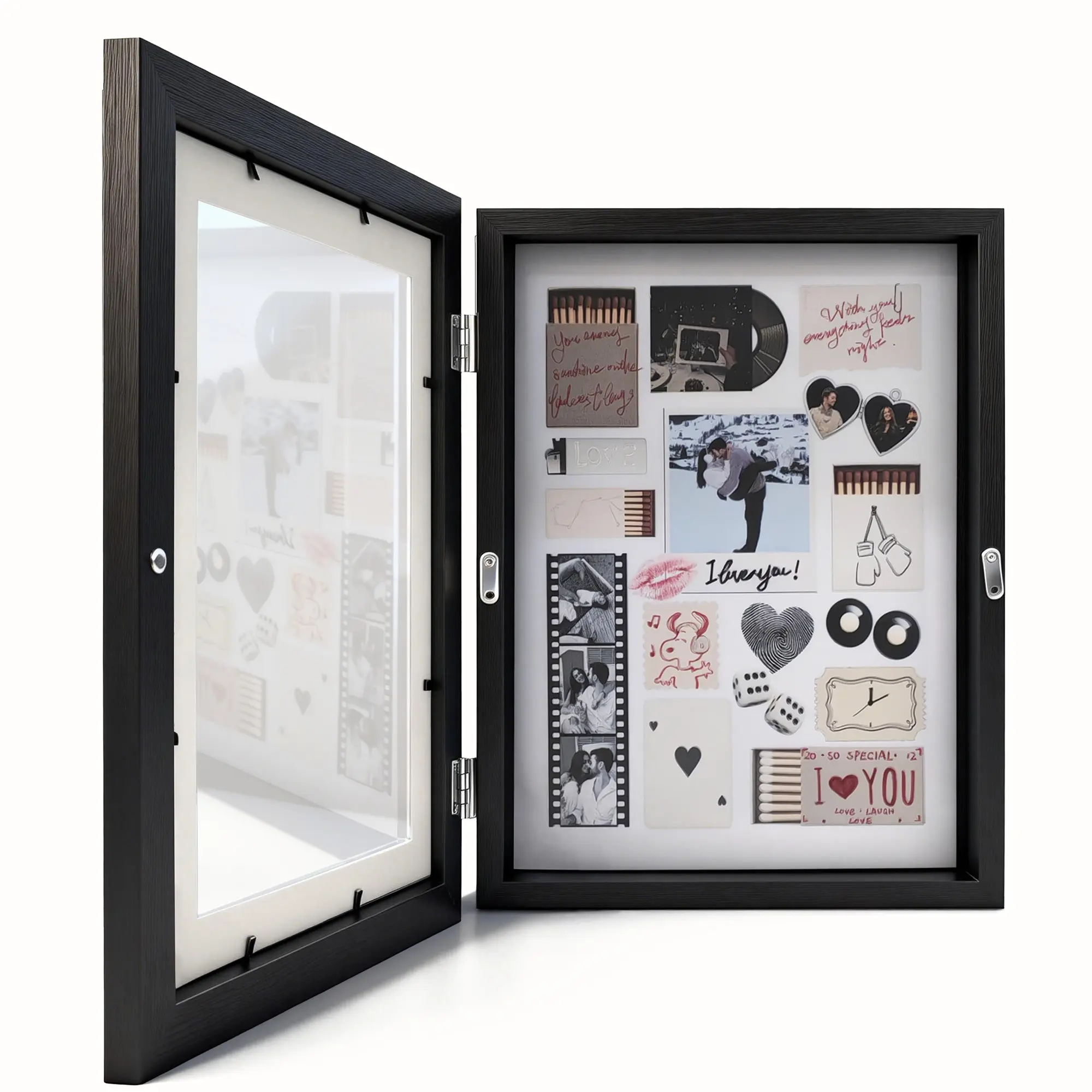 Art Frame, High Quality Frame, Replaceable Front-Opening Art Display and Storage Frame for Wall, Wall Gallery Frames, Home Decor Photo Frame for Living Room and Bedroom
