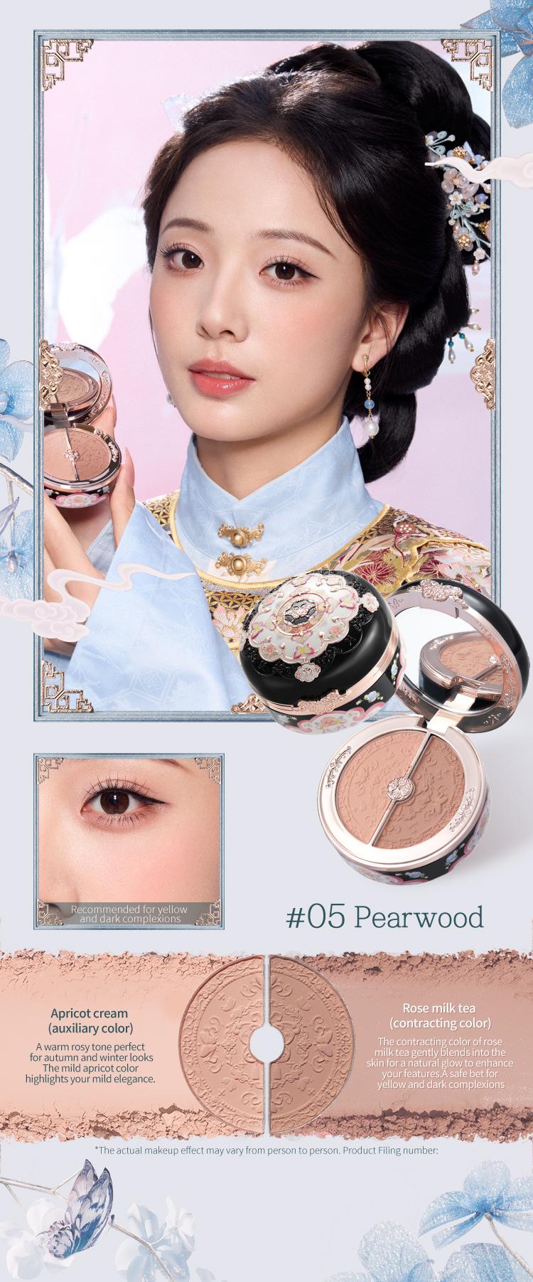 Flower Knows Butterfly Cloud Collar Collection Rouge Box Highlighting & Blush Duo, dealsforyoudays