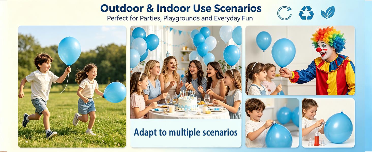 Self-Sealing Round Latex Balloons Various Colors Pack - 32 Pcs 12 Inch Multi-Use Reusable Decor Balloons for Party, Gender Reveal Ball Drop, Indoor-Outdoor Room Decorating Home & Festive Supplies