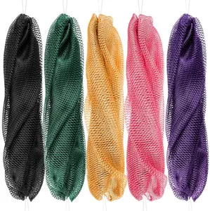 African Exfoliating Net Sponge, Ethically sourced from Nigeria, real authentic net sponge,Exfoliate Porous Hygiene Dries Quickly mesh Sponge bath cloth