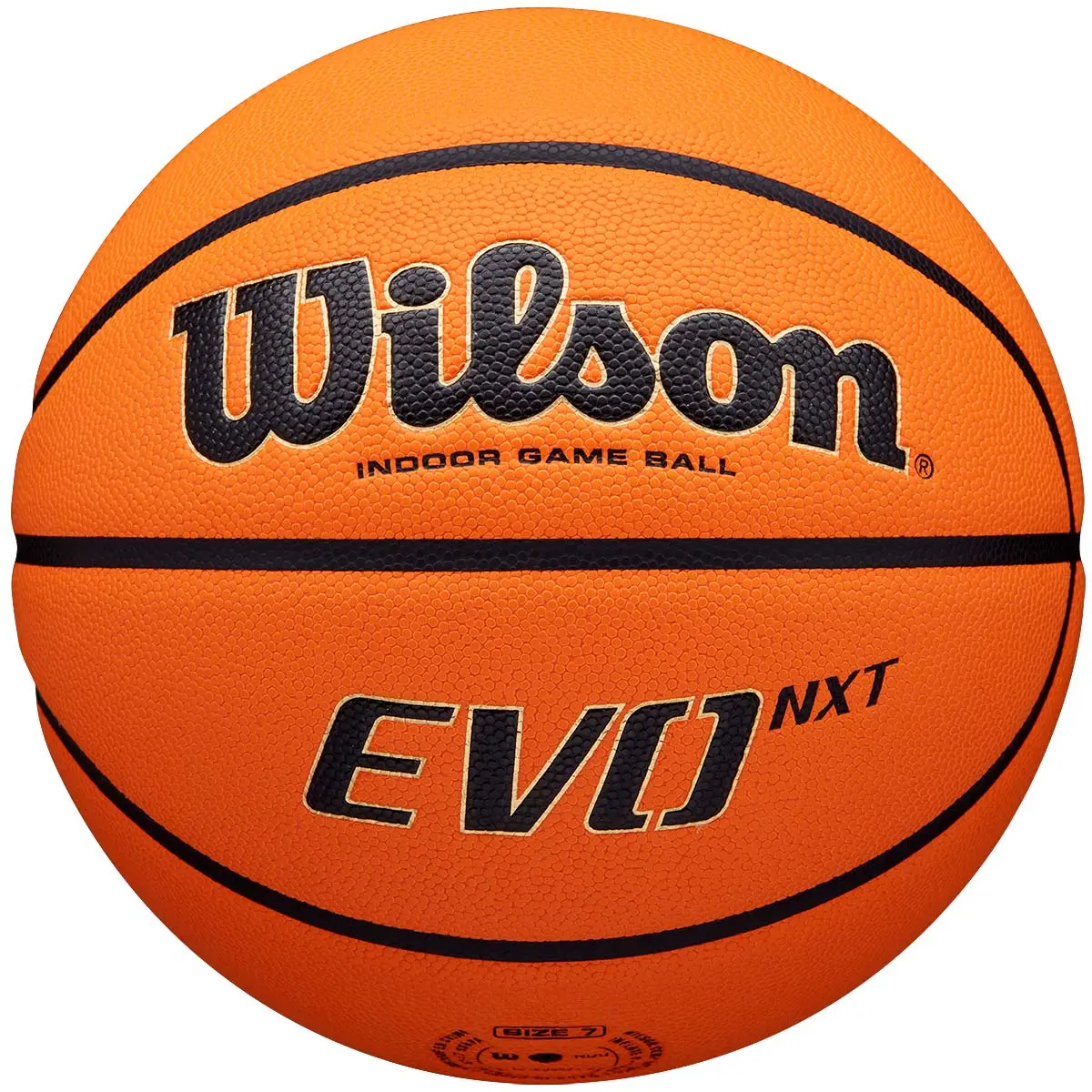 Wilson Regulation Size Basketball, 29.5" (Size 7) EVO NXT Official Men's Basketball, Regulation Size Basketballs