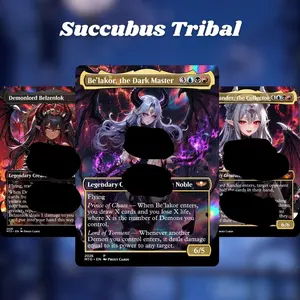 MTG Proxy 100+ Card – Succubus Tribal – Forbidden Demon Seduction Mature Fantasy Deck | Collector Gift Set for Card Players