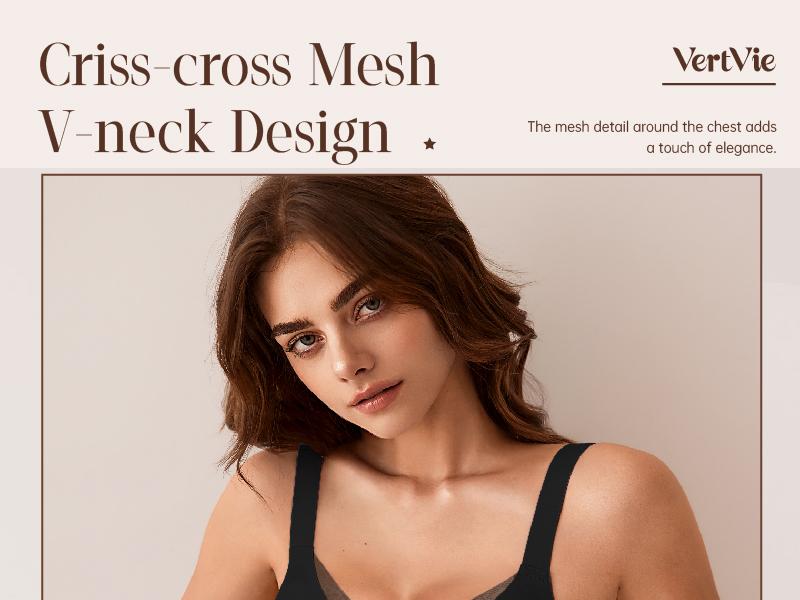 Vertvie Jelly Bra Cross Lace Seamless Comfort Wireless Bras Support All-Day Confidence Push Up Full Coverage Everyday Bras Vertvie Jelly Bra Cross Lace Seamless Comfort Wireless Bras Support All-Day Confidence Push Up Full Coverage Everyday Bras