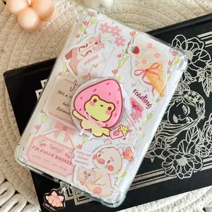 Magnetic Strawberry Matcha Kindle Grip, Cute Frog Kindle Holder, Kindle Accessories, Bookish Gifts for Bookworms, Booktok, Bookish Merch