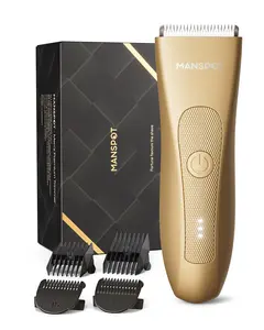 MANSPOT Manscape Hair Finishing Trimmer for Men, Men's Shaverand Razor (Gold) Valentine's Day Gifts for Him Perfect for Husband Boyfriend, Birthday Gifts for Friends Dad and All Men,summerwins