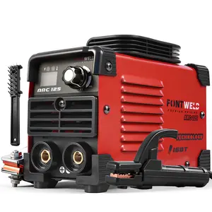 ARC-125A Mini Stick Welder 110V, Portable Handheld Welding Machine with Digital Display, IGBT Inverter, Supports 6010/7018 Rods for Home DIY