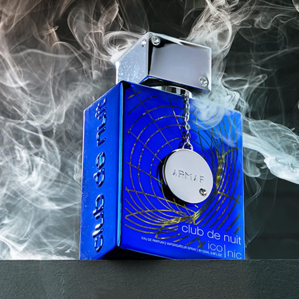 ARMAF Club de Nuit Iconic for Men Eau de Parfum Spray 3.6 Oz / 6.8 Oz | Citrus Aroma Fragrance for Men