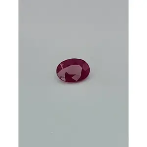 1.04ct ETW Natural Ruby Gemstone - Oval Cut