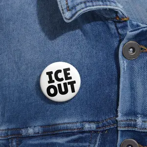 Be Good Pin, USA People Support Pin, Ice Out Pin Buttons