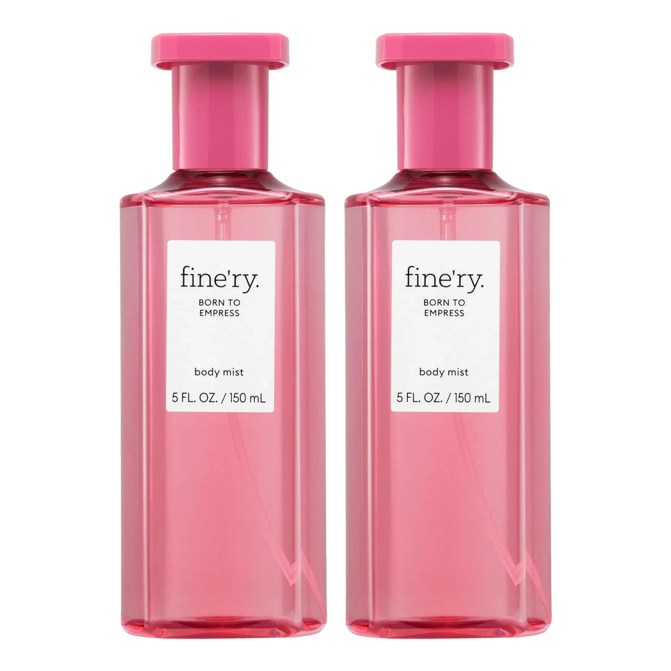 fine'ry - Born To Empress 150ml Body Mist 2 Pack, Floral Fruity Scents