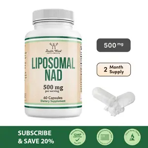 Liposomal NAD+ 500mg Anti Aging Cellular Health Energy Support