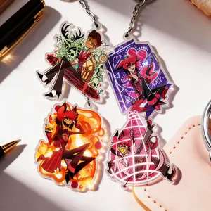 Alastor Acrylic Charms Keychain