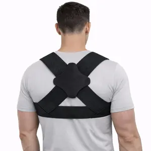 LibertyMove Posture Corrector for Women and Men - Lightweight Upper Back Brace Posture Corrector for Neck Shoulder & Back Pain Relief Under Clothes - Invisible Shoulder Support Brace Improve Posture Correct Hunchback Slouching