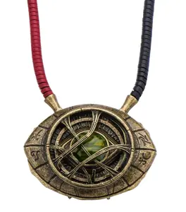 Marvel Doctor Strange Eye of Agamotto 1:1 Scale Licensed Prop Replica Necklace