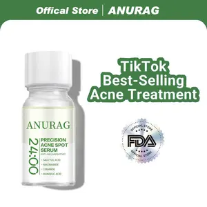 BUY 1 GET 1 FREE ANURAG Salicylic Acid Acne Treatment Drying Lotion 10ml | Anti-Acne Spot Treatment for Oily Skin & Blemish Care