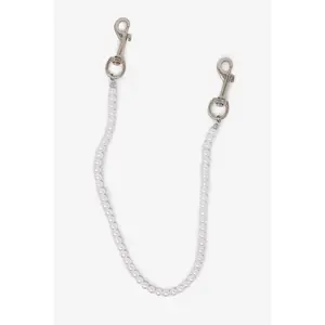 mnml Pearl Wallet Chain - White
