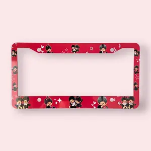 Cute Monkey license plate frame