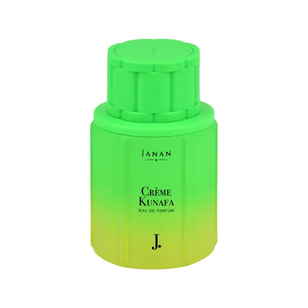 CRÈME KUNAFA EAU DE PARFUM by J. Fragrances | Unisex Gourmand Perfume | Pistachio, Hazelnut & Whipped Cream | Long Lasting 100ml EDP