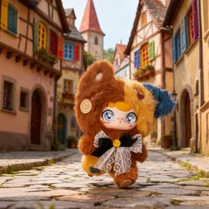 ZAZA Patch Town Plush Blind Box| 8+1 Hidden| Soft & Stitched Collectibles|  Edition Patched Critters PAP Toys