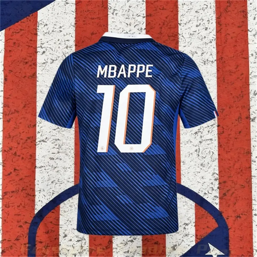 2026 France Mbappe No.10 Short sleeve Soccer jersey