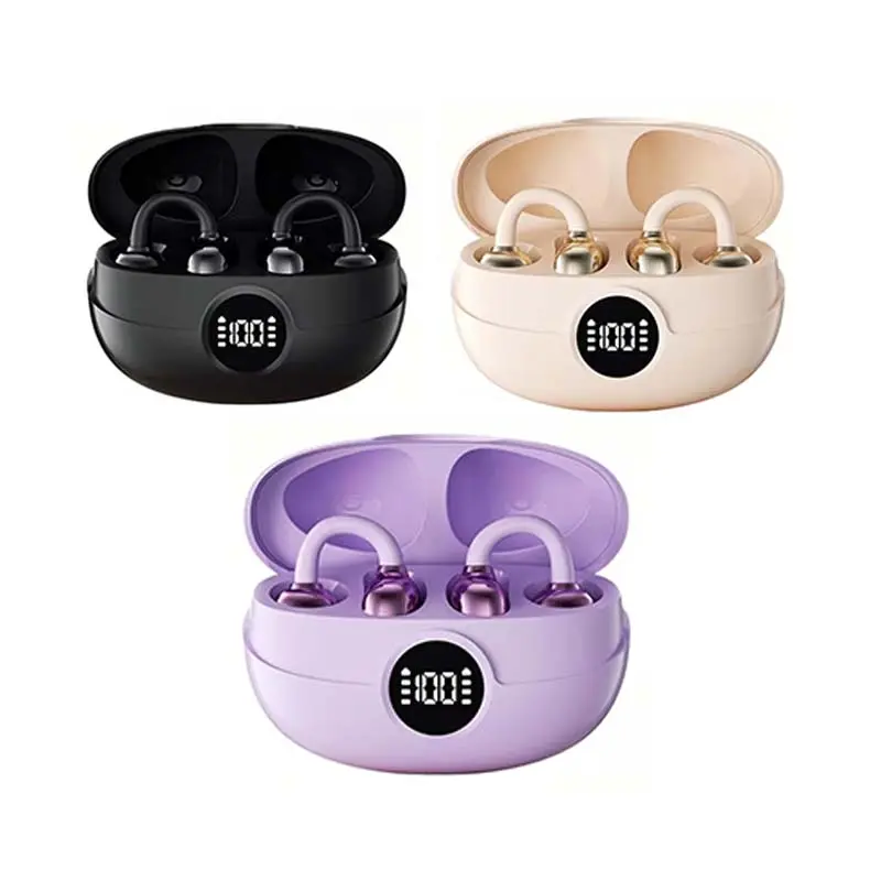 Wireless Bluetooth Headphones, Bluetooth 6.0, OWS Earphones , Sports Headphones, High Sound Quality Headphone, Daily Waterproof Wear Comfortable for Daily Calls Compatible with Android/IOS