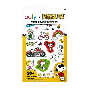 OOLY x Peanuts Temporary Tattoos