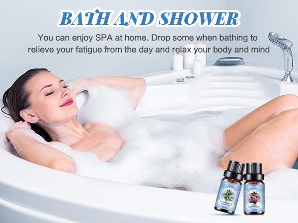 Clean Diffuser Oils Gift Set - 6x10ML Luxury Fragrance Oil Blend, Clean Scent Essential Oils Set for Diffuser, Candle, Soap Making Scents