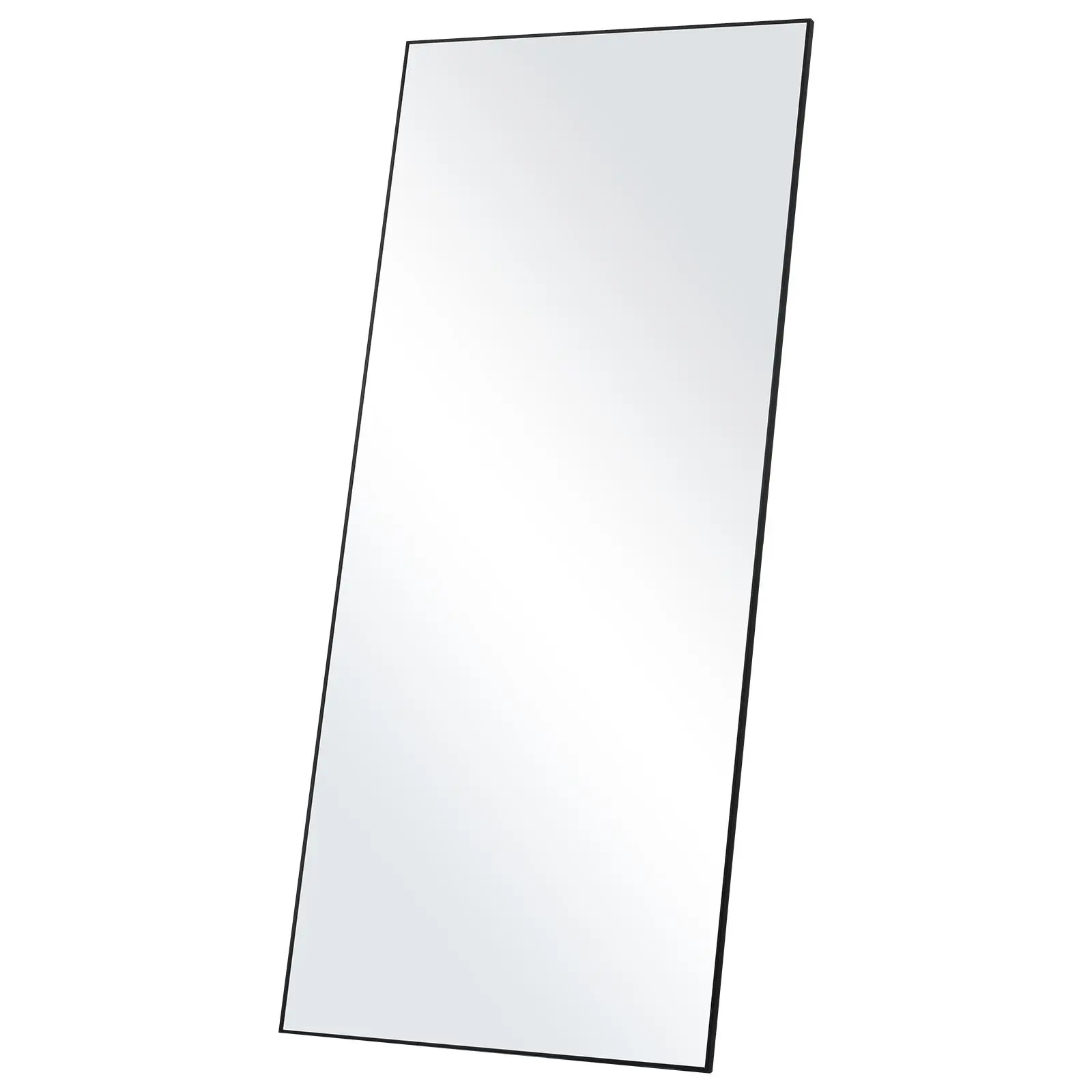 【SummerFinds】VEVOR Full Length Mirror,  71'' x 31'', Extra Large Standing Hanging or Leaning Rectangle Floor Mirror with Tempered Glass Aluminum Alloy Frame, Full Body Dressing Mirror for Living Room Bedroom, Black Decor Wall