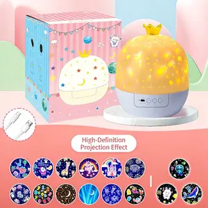 Ocean Starry Night Light for Kids Gifts, 15 Films Star Projector Jellyfish Night Light, Toddler Toys for Kids Room Decor, Brightness Sea Animals Light Projector Baby Gifts