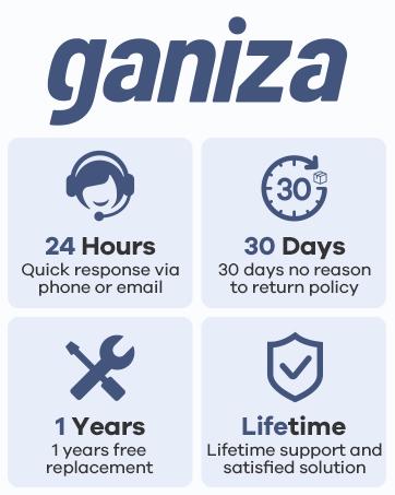 Ganiza Professional intelligent handheld blender 800W Motor 16-Speed Stainless Steel Blades Egg Whisk Milk Frother Potato Masher 800ml Cup 600ml Chopper Kitchen Appliance Multi-Function Blender & Juicer