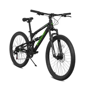 Bike24-26 inch   ,  frame body, front and rear shock absorbers, 21-speed  , suitable for both men and women, travel , high-performance grip tires, racing , off-road  . Sturdy with Suspension grand rapids bikeshop High-Carbon    mountain legs