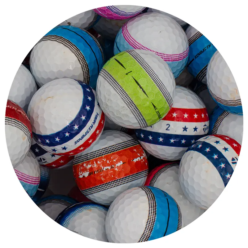 TaylorMade Tour Response Stripe Mix - Good Golf Balls