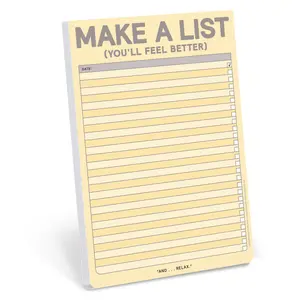 Make a List: Knock Knock Pad