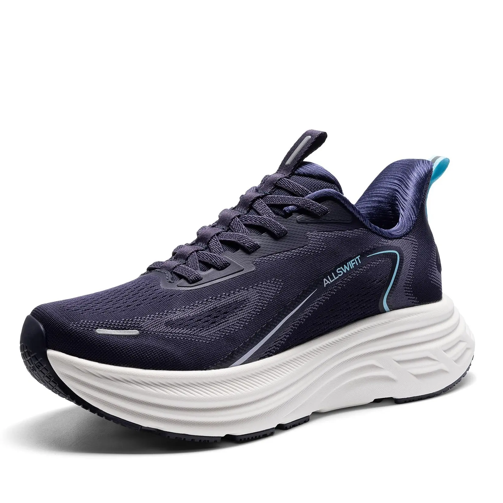 Allswifit Women's Slip On Walking Shoes Hands-Free Cushion Running Tennis Shoes Non-Slip Comfortable Workout Gym Sports Athletic Fashion Sneakers