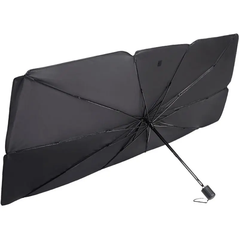Car Window Sunshade Umbrella - High-Density Reflective Fabric, Compact Suction Cup, UV-Proof, Heat Insulation, Instant Fit, Prevents Interior Aging & Cracking, Cools Drivers, Retractable Automatic Sunshade for Car, Car Window Sunshades, Sun Shade For Car