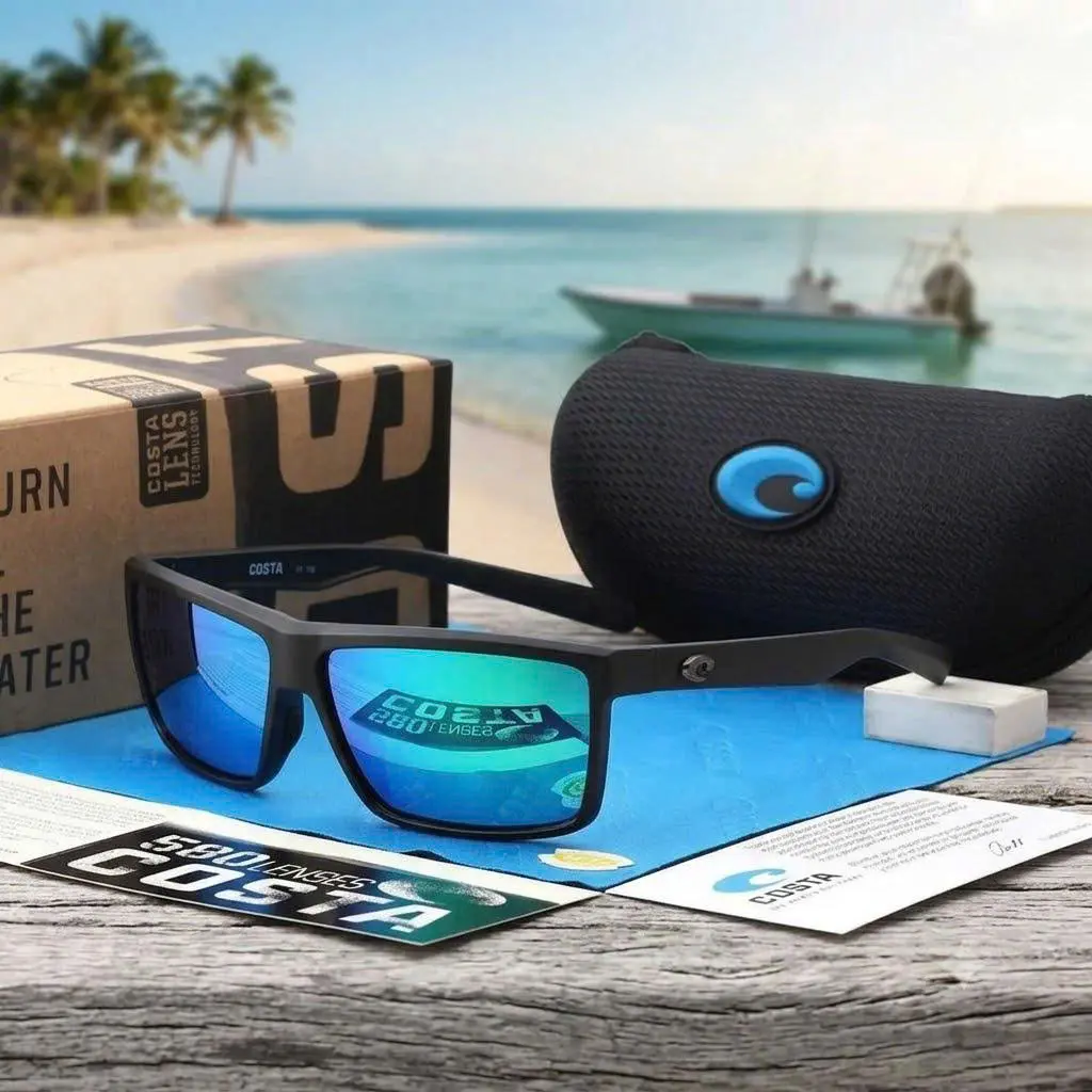 Full Box Costa Del Mar Rinconcito Polarized Sport Sunglasses UV Protection Fishing Driving Outdoor Shades for Men Women