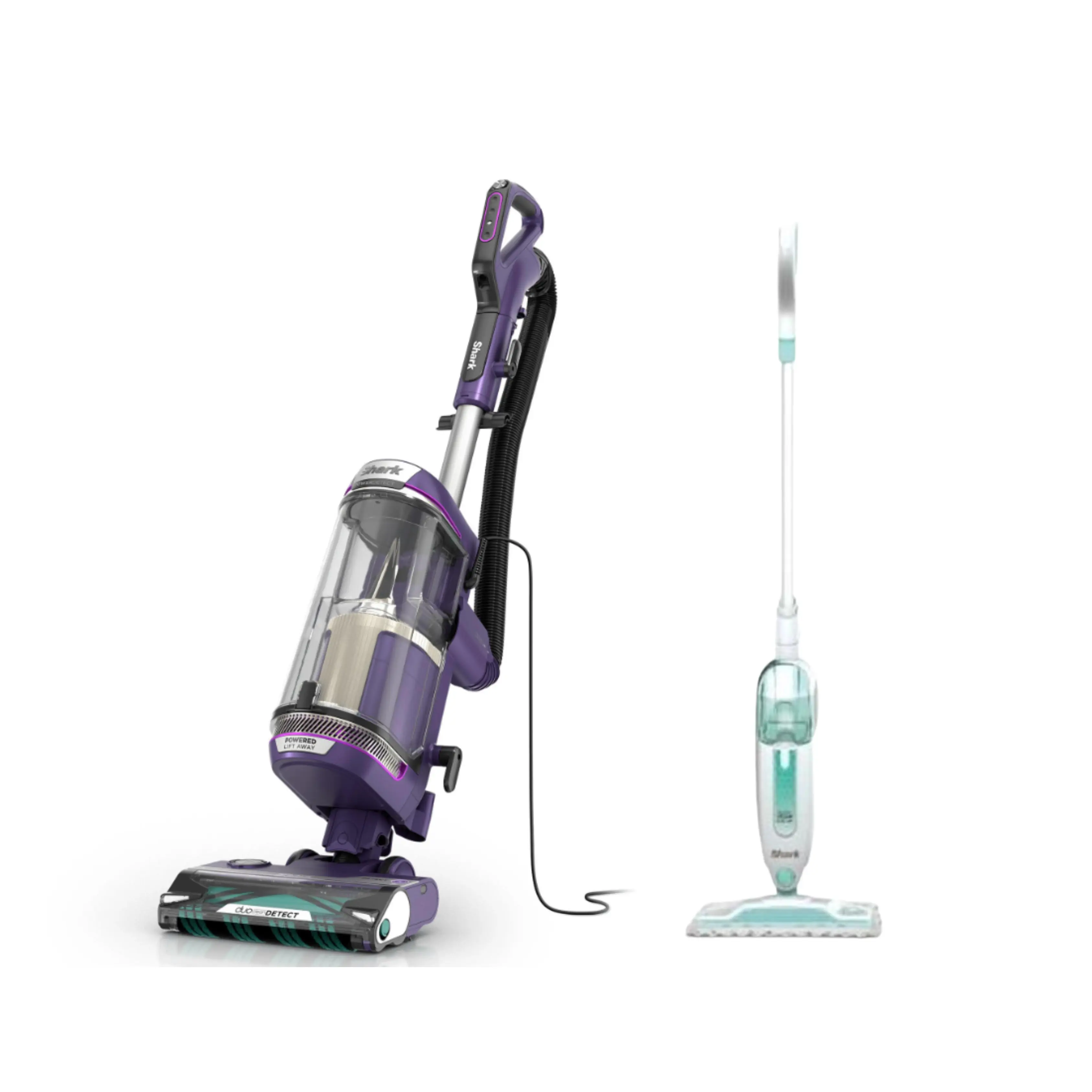 Shark POWERDETECT Upright Vacuum & Shark Steam Mop Bundle Shark POWERDETECT Upright Vacuum & Shark Steam Mop Bundle